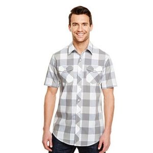 Burnside NWT Buffalo Plaid Woven Men's Shirt - BURNSIDE